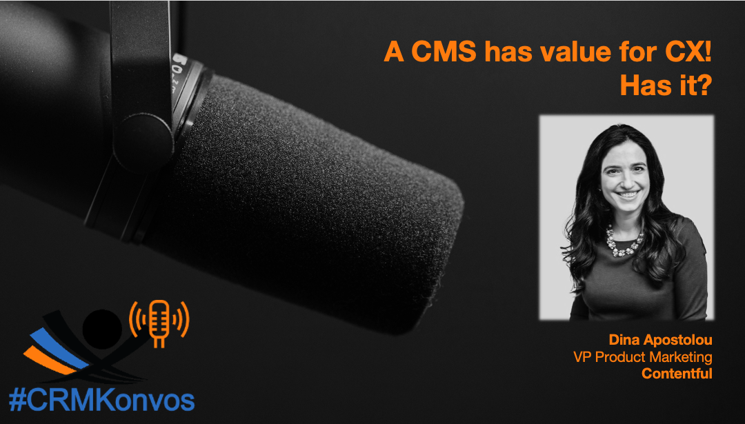 A CMS contributes to customer experiences, does it?